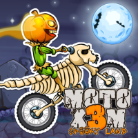 Moto X3M Spooky Land